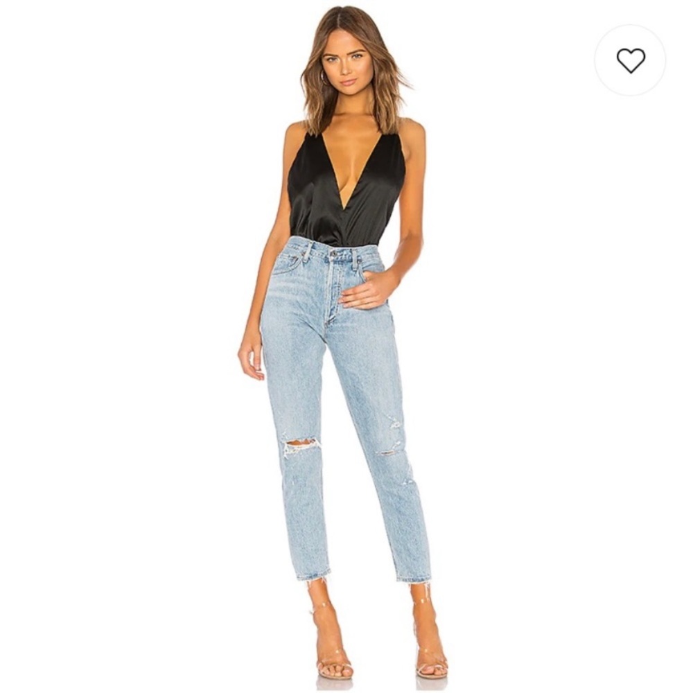 Agolde Jamie High Rise Classic in Shakedown Size 26